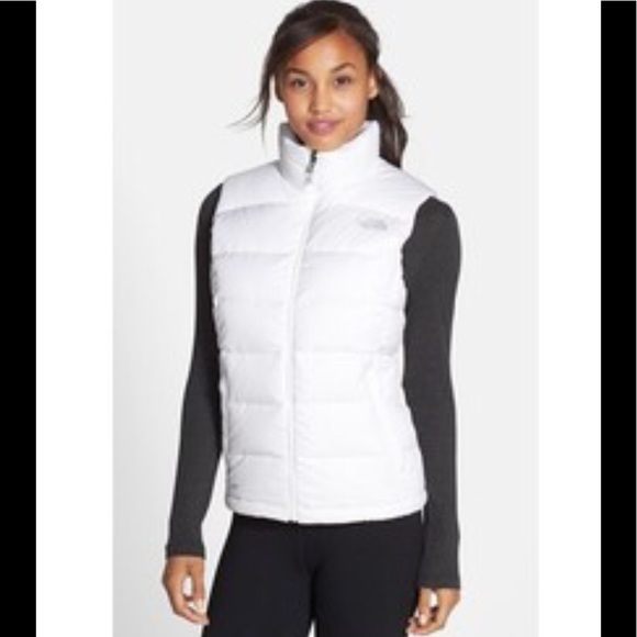 north face 550 white